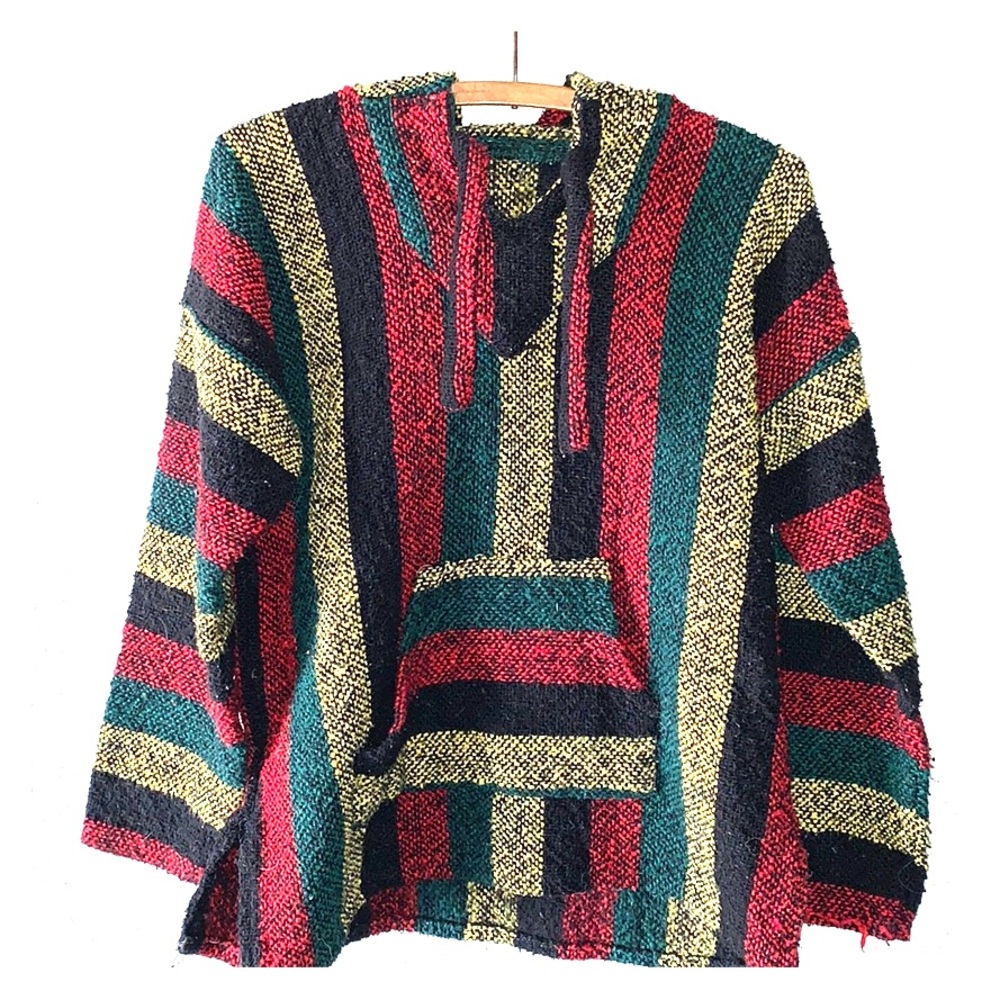 Reggae colored hoodie